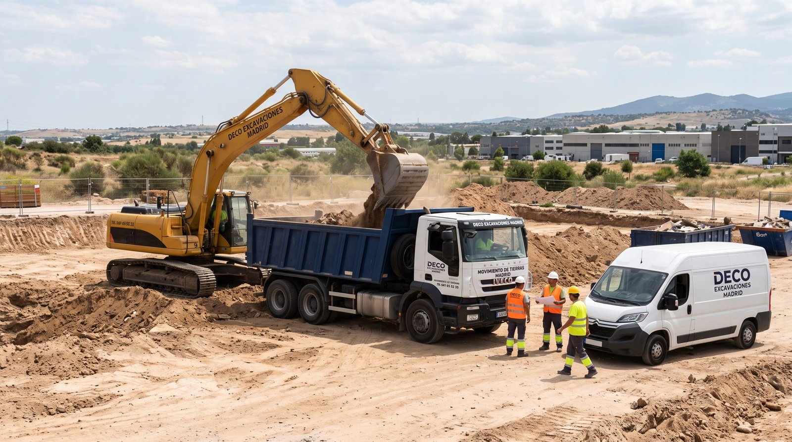 Excavaciones en Pinto